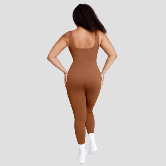 BodyFlexx Maternity Catsuit Jumpsuit | Back Support | Padded Breast Support - Picture 4 of 12